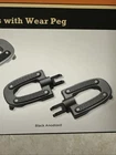 Genuine Harley 18-24 M8 Softail Endgame Rider Front Foot Pegs Black 50501684 D1 New. Price: $117.00.