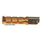 Emgo Slash-cut Style Footpegs Passenger Gold 50-11270A New. Price: $18.45.