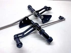 2015 Harley-davidson Dyna Street Bob Tarazon Billet Footrest And Pedal Set Used. Price: $233.21.