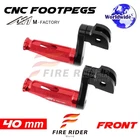 40MM Adjustable Red Rider Foot Pegs Shinobi For Harley Softail Fatboy 13 14 15 New. Price: $70.30.