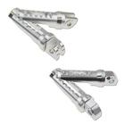 Rider Passenger Silver For Yamaha Yzf R1 R6 R3 Front Rear Gp Foot Peg Set Stand New. Price: $54.74.