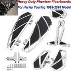 Phantom Foot Pegs Floorboards Shifter Levers Pedals For Harley Touring Road King New. Price: $229.99.