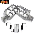 Kke Cast Foot Pegs Step Arm For Honda XR50 XR70 CRF50F CRF80F 100F 04-21 Silver New. Price: $15.99.
