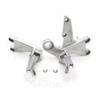 Rider Footrest Assembly Kit W/ Pegs For Honda CBR1000RR 2008-2015 Front New. Price: $42.12.