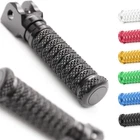Black M-grip Billet Front Foot Pegs Pedal For Honda Valkyrie Models 14-15 New. Price: $59.49.