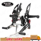 For Kawasaki Ninja 250R 2012 2011 2010 2009 2008 Racing Rearsets Footrest Peg New. Price: $142.49.