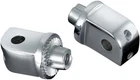 Kuryakyn 8818 Splined Male Mount Adapters For Front/rear Footpegs And Floorb New. Price: $50.00.