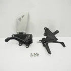 Kawasaki ZX-10R Genuine 0697 0698 Front Footrest Bracket Set L And Oem Used. Price: $203.48.