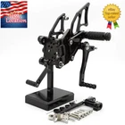 For Yamaha MT03 MT25 2015-2024 Cnc Footpegs Gp Pedals Black New. Price: $115.33.