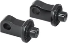 Kuryakyn 8886 Black Splined Male-mount Footpeg Adaptors New. Price: $60.34.