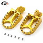 Kke Billet Footpegs Footrests Pedals Fit Suzuki RMZ250 2010-2018 RMZ450 Gold New. Price: $49.99.