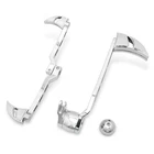 Chrome Brake Arm Heel Toe Shifter Levers Pegs For Harley Touring 2008-2013 Model New. Price: $58.01.
