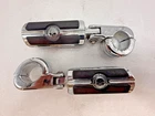 Harley-davidson Chrome Willie Skull Passenger/hwy Footpegs And Mounts 50500858 Used. Price: $35.00.
