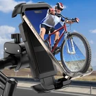 Bokilino Bike Phone Holder, Motorcycle Mount, Quick Medium, Black New. Price: $29.99.