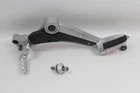 Aprilia Mana 850 09-11 Left Side Rearset Assembly Bracket & Pegs Used. Price: $112.99.