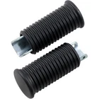 Drag Specialties DS-241065 Rubber Driver Footpegs For Harley Female Mount New. Price: $47.33.