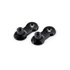 Puig Adjustable Footpeg Mount Relocation Brackets - Black, 40MM Offset 3839N New. Price: $49.61.
