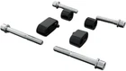 New Kuryakyn 7509 Driver Floorboard Spacers - Black/chrome 3/4" Harley. Price: $64.99.