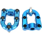 Arlen Ness Blue Mx Footpegs 07-903 New. Price: $161.95.