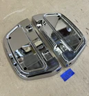 Drag Specialties 1621-0463 Chrome Passenger Foot Boards Harley Flt 91-17 New. Price: $160.00.