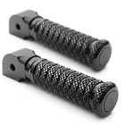 Black Cnc Anti Slip Rear Footpegs M-grip For Aprilia Shiver 900 17 18 19 New. Price: $60.48.