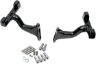 Drag Specialties Black Raised Passenger Floorboard Mounts 1993-26 Harley Touring New. Price: $299.93.