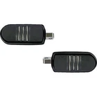 Drag Specialties 1620-2480 Black Sweeper Foot Pegs For Harley Male Mount New. Price: $142.09.