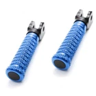 Blue Cnc Anti Slip Front Footpegs M-grip For Tiger 800 Xr/xrx/xrt 15 16 17 18 New. Price: $60.48.