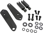 Drag Specialties Pair Black Highway Foot Peg Mount Kit For 91-17 Harley Dyna Fxd New. Price: $119.43.
