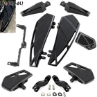 Footpeg Floorboards Footboard Brake Pad Heel Toe Shift Levers For Harley Touring New. Price: $248.39.