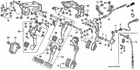 Genuine Honda Bracket Pedal 46590-SM4-A01 New. Price: $40.39.