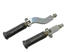 2005 Dyna Wide Glide Harley Davidson Oem Rear Left Righ Passenger Footpegs Mount Used. Price: $99.99.