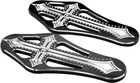 Precision Billet Darkside Rider Floorboards Black Motorcycle 810-0052 New. Price: $294.16.