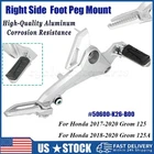 For 17-20 Honda Grom 125 Right Side Foot Peg Mount Kit Replace 50600-K26-B00 Us New. Price: $35.99.