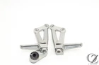 05-06 Kawasaki ZR750S Left Right Passenger Peg Bracket Set Used. Price: $68.95.