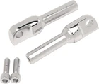 Drag Specialties Designer Footpeg Male Mounts Chrome Polished Pair New. Price: $73.09.