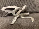 2012-2025 Ducati Panigale Right Rearset Bracket Peg Assy Oem 82431871A Used. Price: $35.00.
