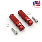 Red 8MM Fxcnc Foldable Footrests Pedals For Modify Rearset Pegs New. Price: $21.17.