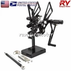 For Suzuki GSXR1000 2007-2008 K7 K8 Fxcnc Rearset Footpegs Footrest Pedals New. Price: $144.99.
