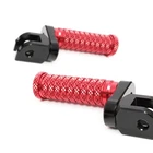 Red M-grip 1" Cnc Adjustable Front Foot Pegs For Bonneville T100 Carb 02 03 04 New. Price: $63.09.