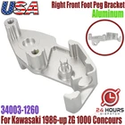 For Kawasaki 1986-UP Zg 1000 Concours 34003-1260 Right Front Foot Peg Bracket Us New. Price: $46.99.