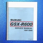 Suzuki GSX-R600 Motorcycle Service Manual 1997-2000, Spiral Fixed Tough Jacket Brand. Price: $46.27.