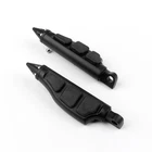 4475 Stiletto Footpegs For Softail Sportster Dyna Glide Fat Boy Black New. Price: $47.63.