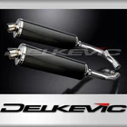 Honda RVT1000R 2000-2001 Delkevic Slip 18" Oval Carbon Exhaust Muffler Kit New. Price: $540.99.