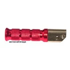 Emgo Slash-cut Style Footpegs Passenger Red 50-11222A New. Price: $21.43.