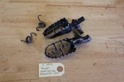 Honda CR125R CR250R Oem Right/left Foot Peg 50616-KZ4-J20 Used. Price: $19.99.