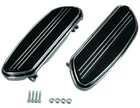 Bikers Choice 482537 Chrome/black Floorboards For Driver Passenger New. Price: $227.94.