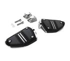 Ciro 61406 Twin Rail Footrests With M-eight Softail Driver Mounts, Chrome New. Price: $89.99.