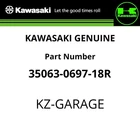 Kawasaki Genuine Front Step Bracket 35063-0697-18R New. Price: $91.76.