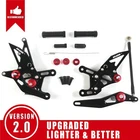 Adjustable Footrest Pegs Rearsets For Yamaha 2009-2014 2012 YZF-R1 New. Price: $148.50.